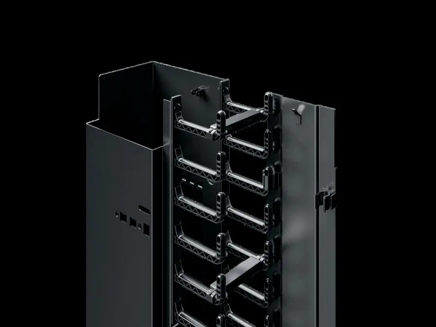 Produktfoto 1 von Kabelkanal für VX IT, TE, 47 HE, RAL 9005