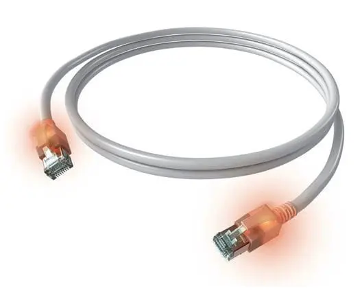 Produktfoto 1 von DualBoot Patchkabel Kat.6 Klasse EA ungeschirmt grau 0,50m