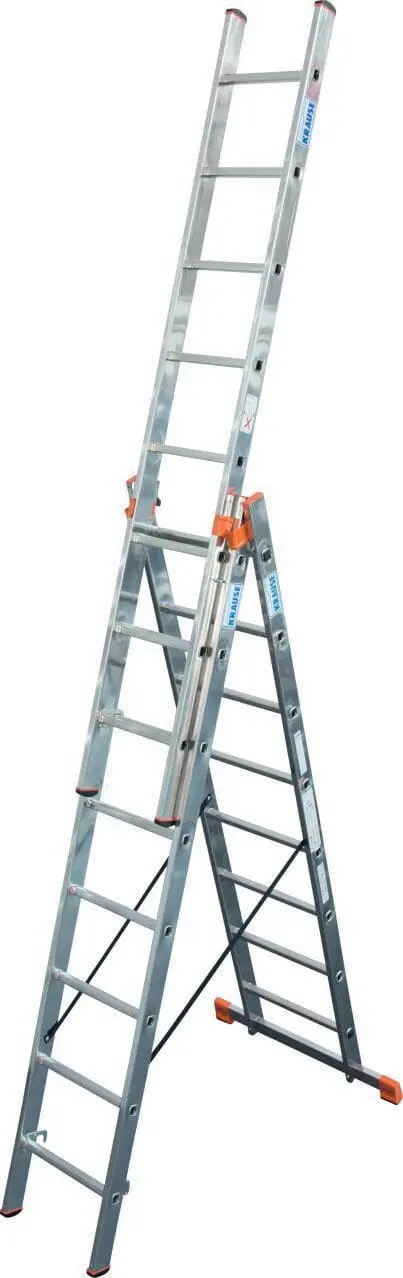 Produktfoto 1 von "Tribilo" Sprossen Vielzweckleiter Dreiteilig Treppengängig 3X8 Sprossen