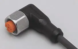 Produktfoto 1 von Anschlusskabel m.Buchse PNP 2m PUR Geh. TPU schwarz FKM transp. IP65/67-69K