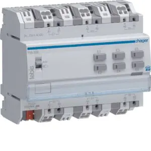 Produktfoto 1 von Binäreingang 6fach, universal, REG, KNX