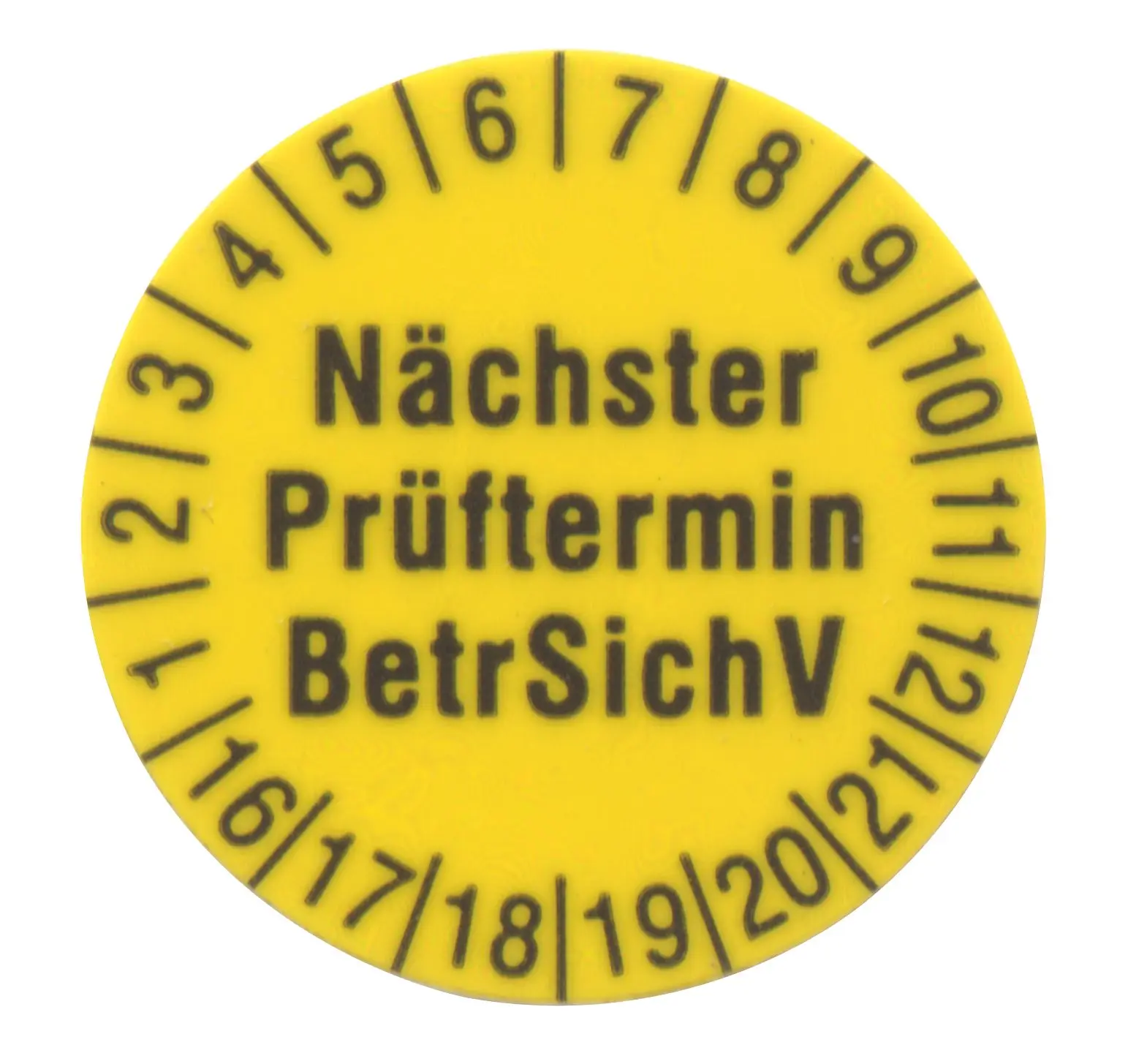 Produktfoto 1 von Beha-Amprobe Prüfetiketten 15mm (250 St.)