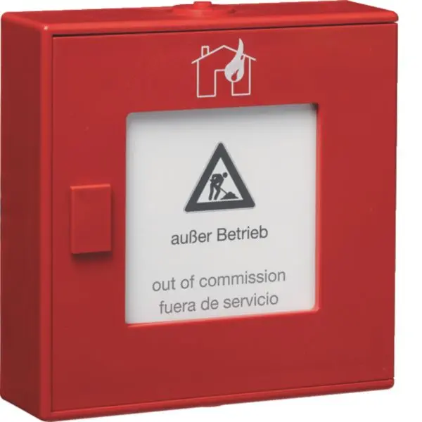 BEKA Funk-Druckknopfmelder, rot