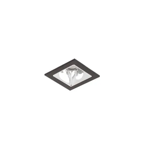 Produktfoto 1 von LED-Einbaudownlight 230V AC, 50 Hz, 3000K, 6,4 W, 58°, CRI > 90, quadrat.