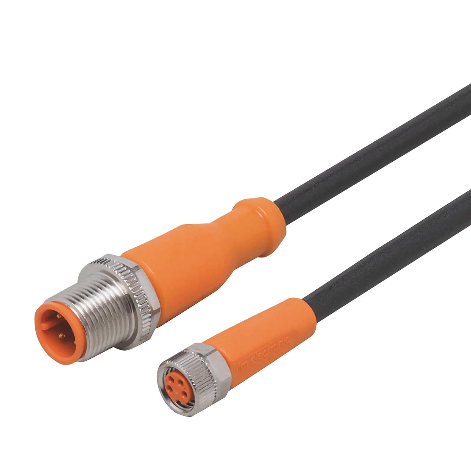 Produktfoto 1 von Verbindungskabel <50VAC 1,5m PUR Gehäuse TPU orange FKM IP65/67-69K