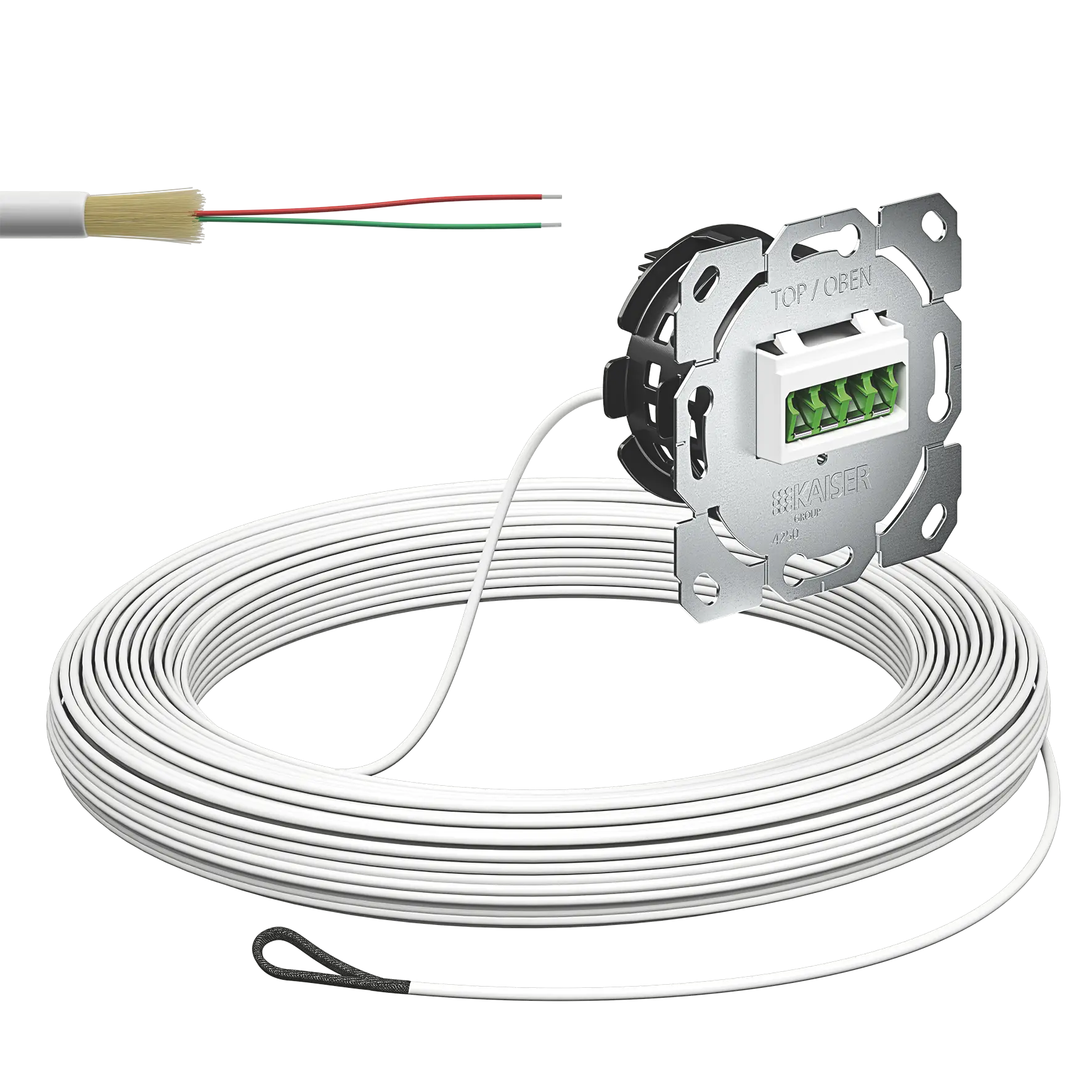 Produktfoto 1 von Teilnehmeranschluss Gf-TA UP 2xF LC/APC QD CSS L=30m