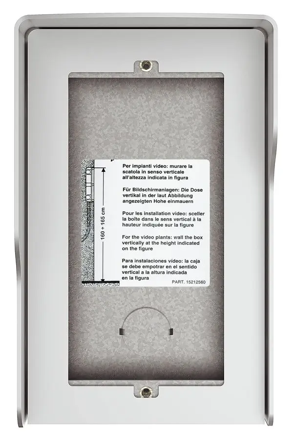 Produktfoto 1 von 2-moduliger APkasten, 1-reihig, Allmetal