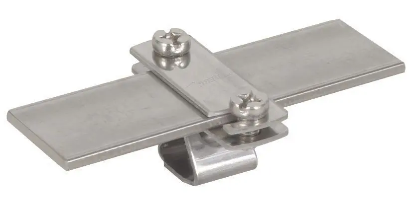 Produktfoto 1 von Leitungshalter NIRO m. Gewinde M8 f. Fl 30mm u. Rd 6-10mm