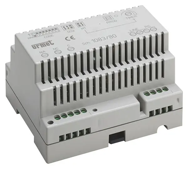 Produktfoto 1 von Zusatz-Relais 2VOICE-Technologie Zeit: 1s-16min 1Relaiskontakt max.24V,1A