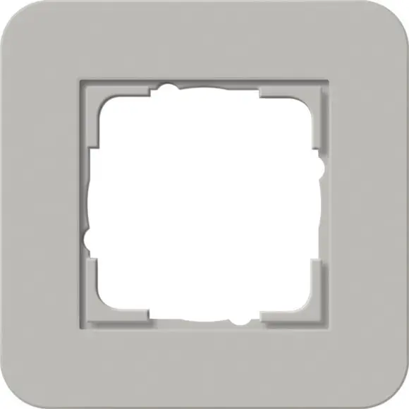 Produktfoto 1 von Abdeckrahmen 1f E3 Grau/Anthrazit
