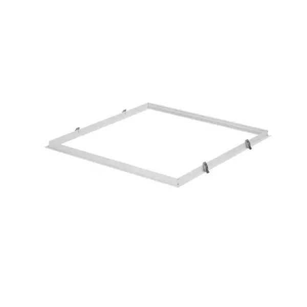 Produktfoto 1 von 1-teiliger Einbaurahmen, weiss (RAL 9016) für LED-Panel 32050..