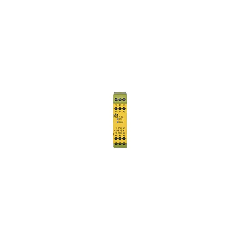 Produktfoto 1 von PZE X4V 3/24VDC 4n/o fix Kontakterweiterung