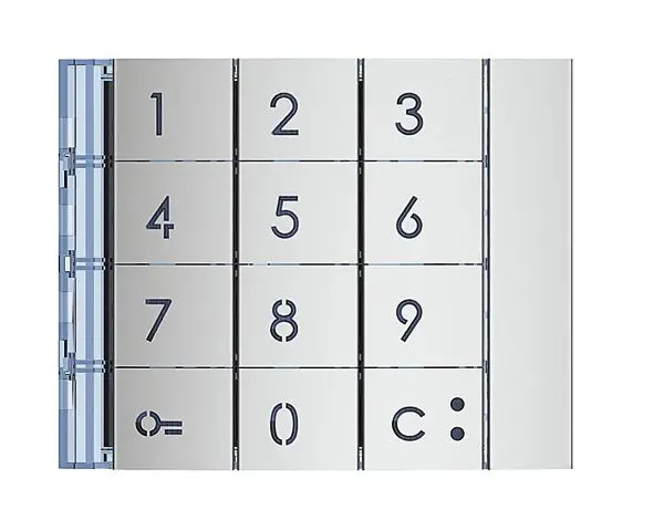Produktfoto 1 von Frontblende Zehnertastatur Allmetall