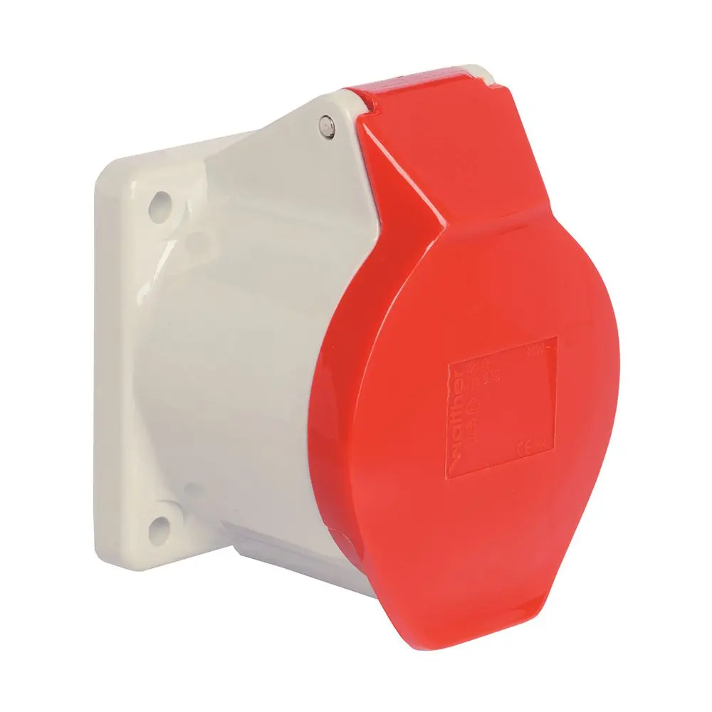 Produktfoto 1 von Anbaudose geraden32A 5P 400V 6h IP44