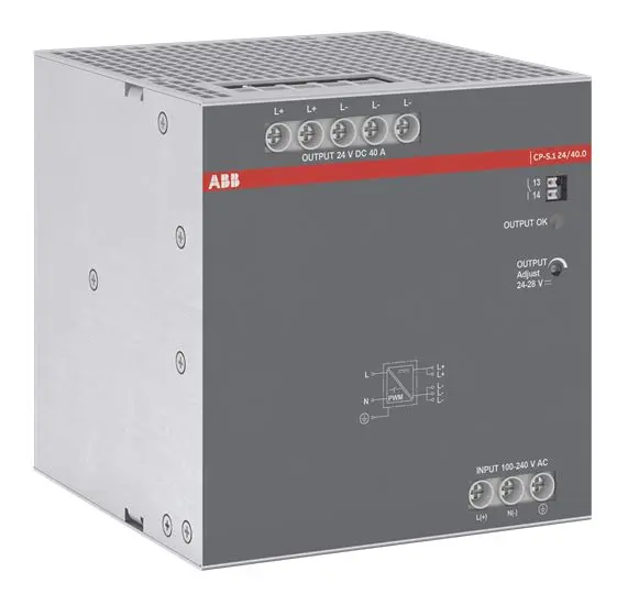 Produktfoto 1 von CP-S.1 24/40.0 Netzteil In:110-240VAC/110-250VDC Out:DC 24V/40A