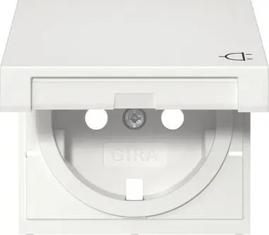 Produktfoto 1 von Abd. SCHUKO-Steckd. KD System 55 Reinweiß