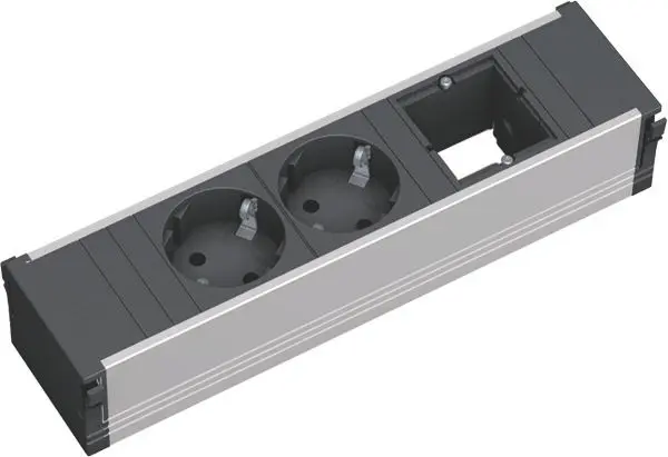 Produktfoto 1 von CONI 2xSchuko 1xABD