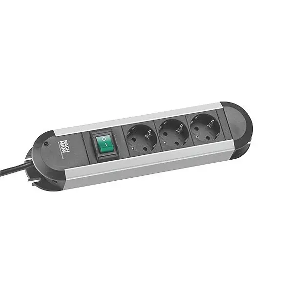 Produktfoto 1 von PRIMO 3xSchuko 1xSchalter Strom 1 Schuko