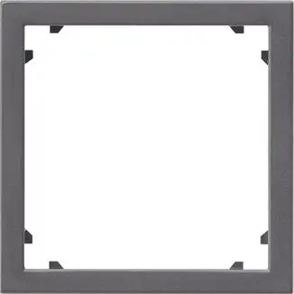 Produktfoto 1 von Adapterrahmen 45x45 quadratisch System 55 anthrazit