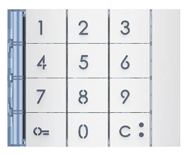 Produktfoto 1 von Frontblende Zehnertastatur Allwhite