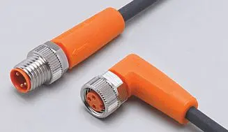 Produktfoto 1 von Verbindungskabel <50VAC 5m PUR Gehäuse TPU orange FKM IP65/67-69K