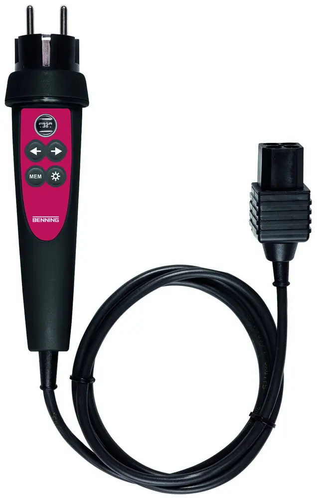 Produktfoto 1 von Commander-Prüfstecker Taste TEST/MEM gut/schlecht LED grün/rot
