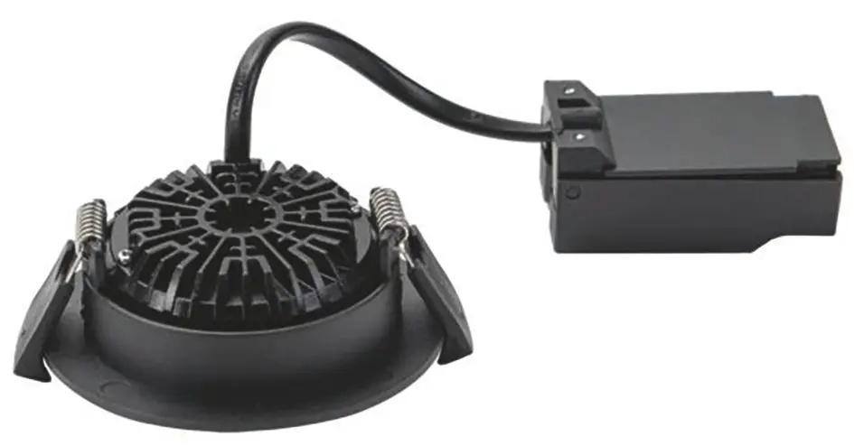 Produktfoto 1 von LED-Einbaustrahler 230 V AC, 50 Hz, 6 W, 38°, 3.000 K, rund, starr