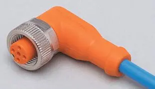 Produktfoto 1 von Anschlusskabel m.Buchse 10m PUR Geh. TPU orange FKM IP67
