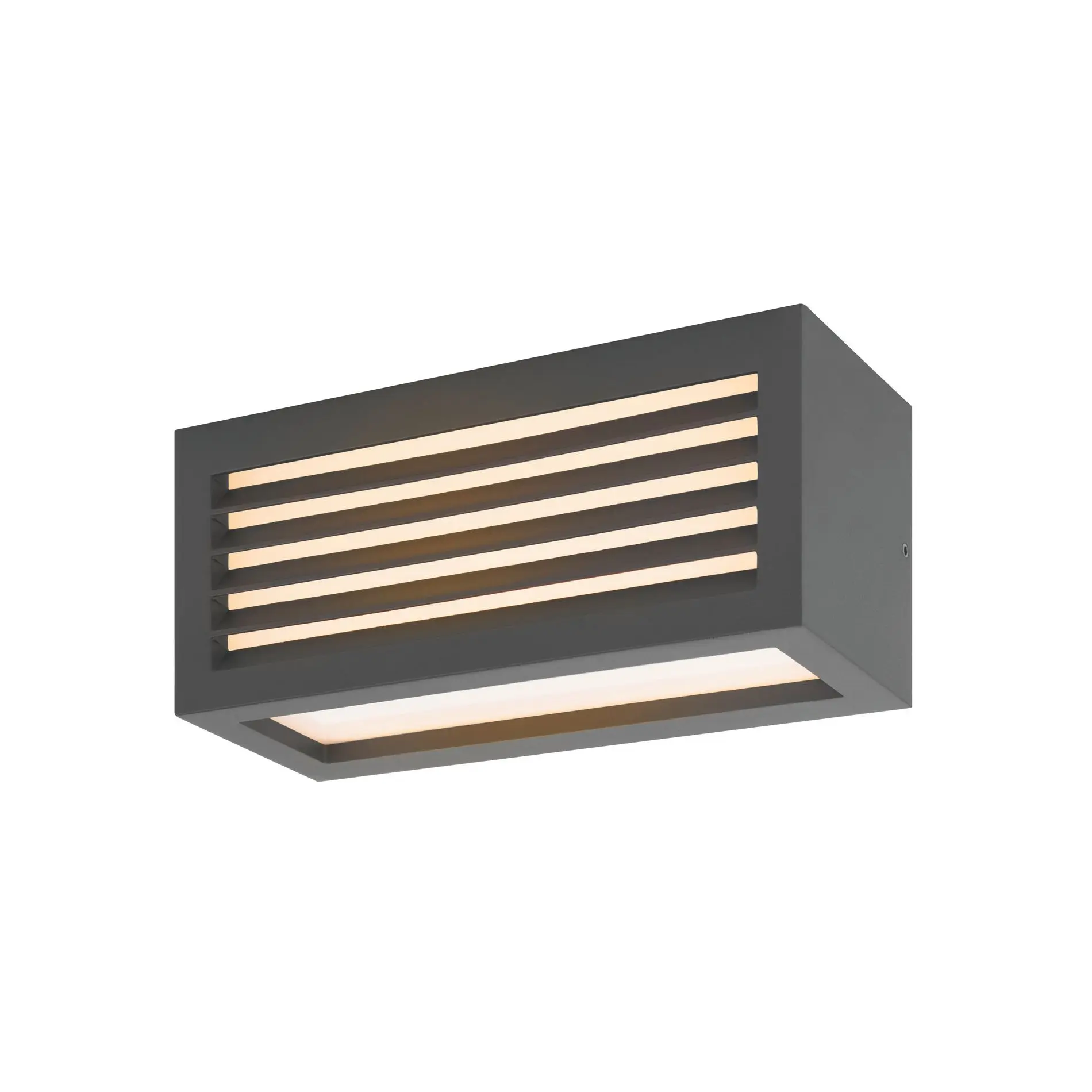 Produktfoto 1 von BOX-L LED Outdoor Wand- u.Deckenaufbau- leuchte anthrazit IP44 3000K 19W
