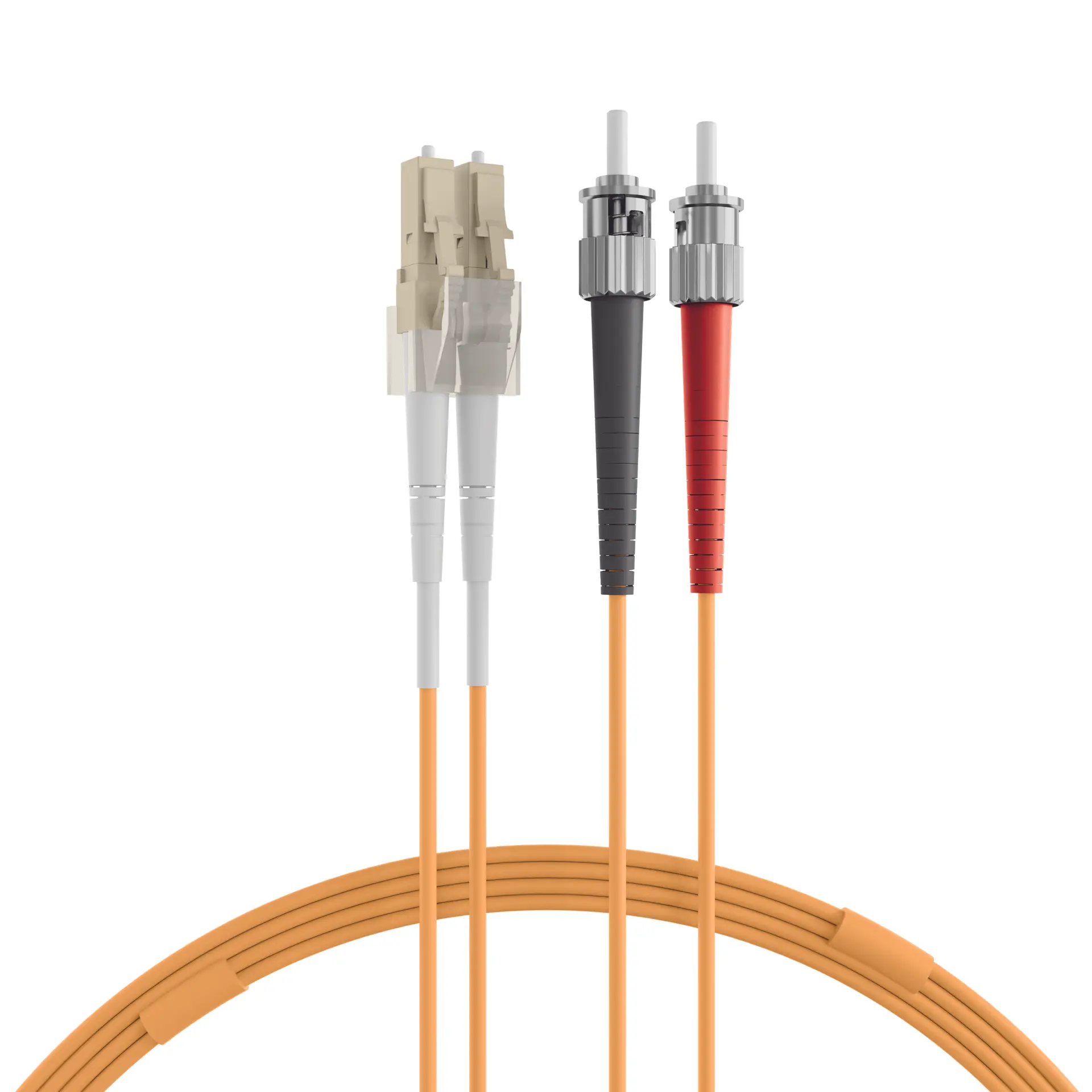 Produktfoto 1 von Duplex Jumper LC-ST 50/125µ 20m OM2 LSZH orange