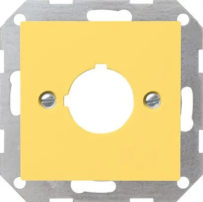 Produktfoto 1 von Abdeckung+Tragring Taster m.22,5mm System 55 gelb