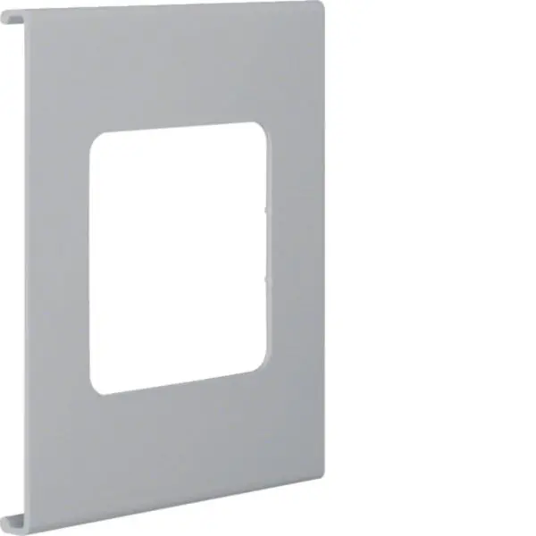 Produktfoto 1 von Blende 1f R7 für UP-Einsatz mit Rahmen PVC zu FB Oberteil 150mm steingrau