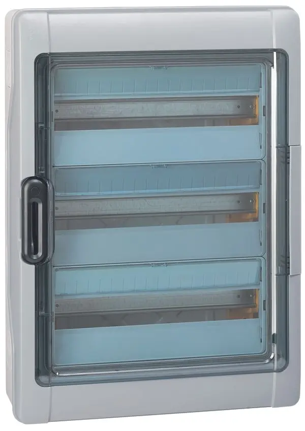 Produktfoto 1 von Feuchtraumverteiler Plexo³, AP, IP65-IK09, 3-reihig, 54 Module