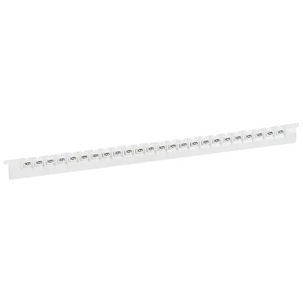 Produktfoto 1 von Kennzeichnungssystem Memocab, Ziffer:6 Schwarz auf Weiß