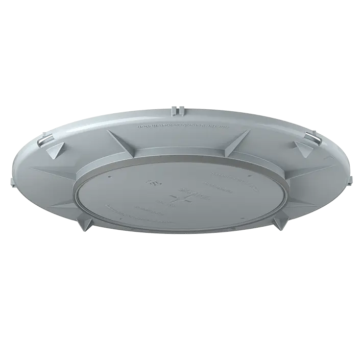 Produktfoto 1 von Einbaugehäuse HaloX 250 Frontteil Deckenauslass D180mm f.Sichtbeton