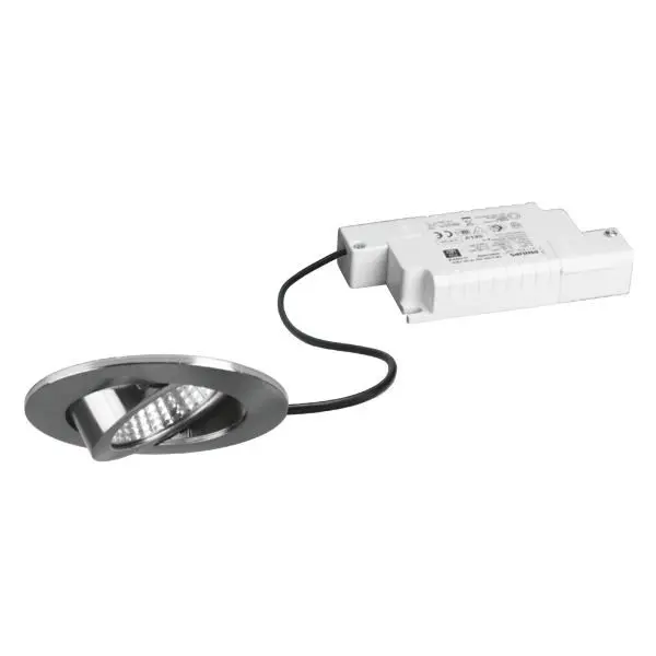 Produktfoto 1 von LED EBS 230V 6W 3000K nickel matt, dimmbar Phasenanschnitt-/ abschnitt