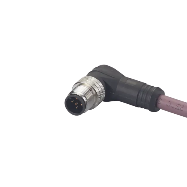 Produktfoto 1 von Anschlusskabel m.Stecker <30VAC 6m PVC Geh. TPU schwarz IP68