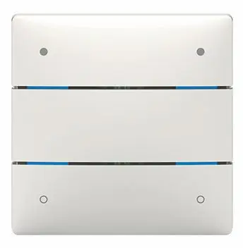 Produktfoto 1 von Tastsensor LUXORliving, 4 Tasten 4 LEDs Integrierter Temperatursensor, weiß