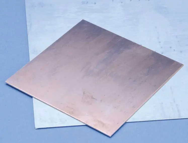 Produktfoto 1 von Bimetall-Blech Bms 100 Kupfer/Aluminium