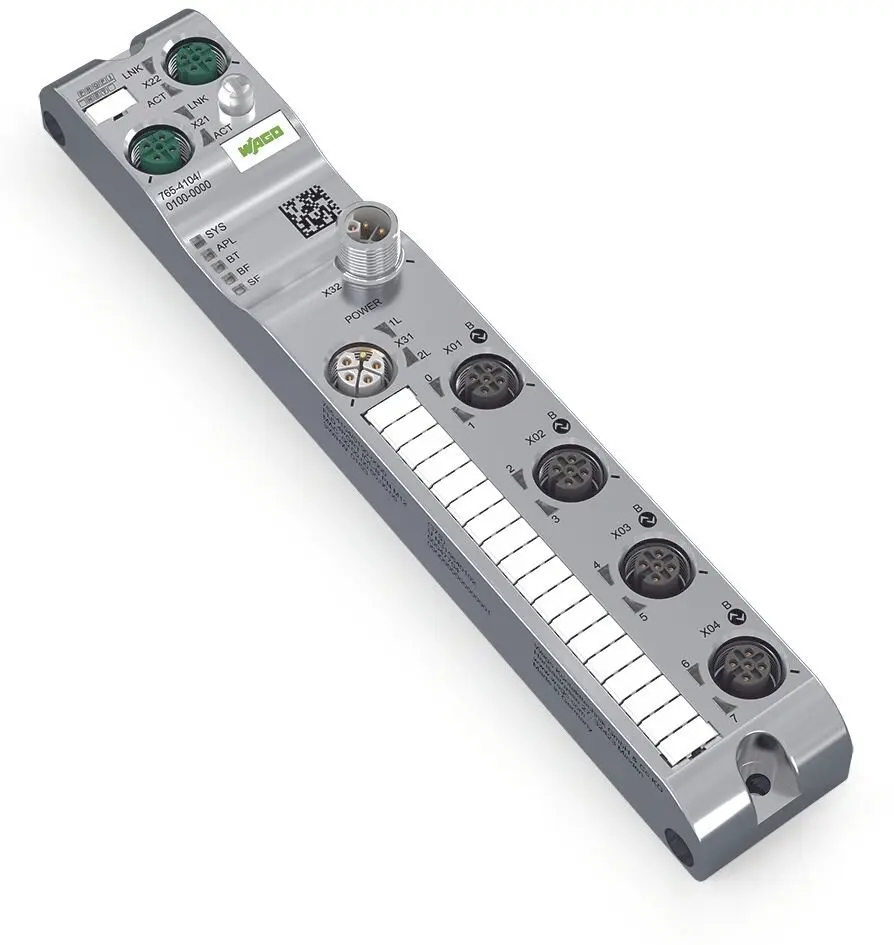 Produktfoto 1 von 4-Port-IO Link Master Class B,Profinet ,DC 24 V / 2,0 A