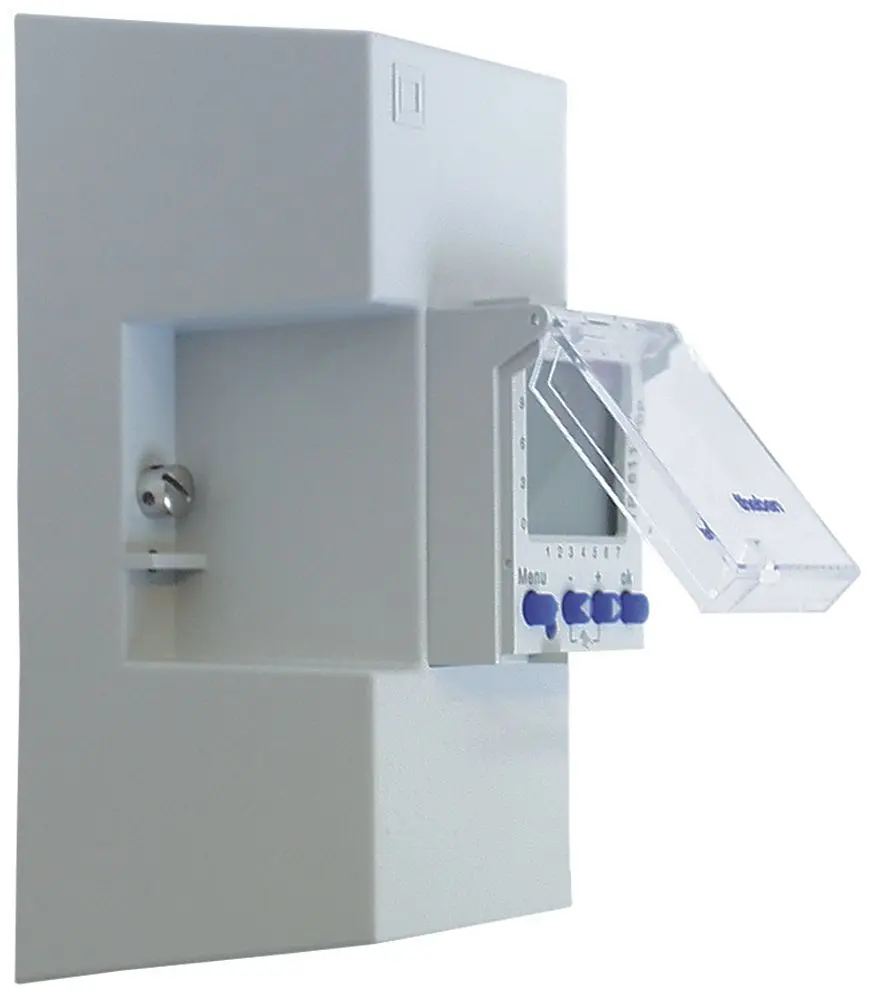 Produktfoto 1 von Aufbauset für Reiheneinbaugeräte 2 TE DIN-Schiene