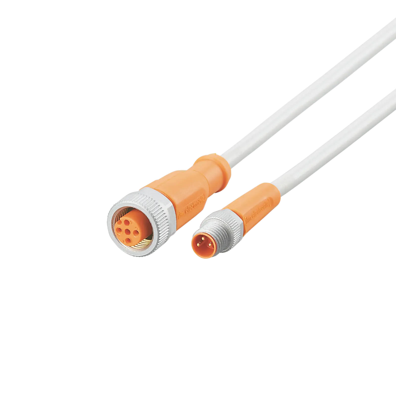 Verbindungskabel <50VAC 1,5m PUR Gehäuse TPU orange FKM IP65/67-69K