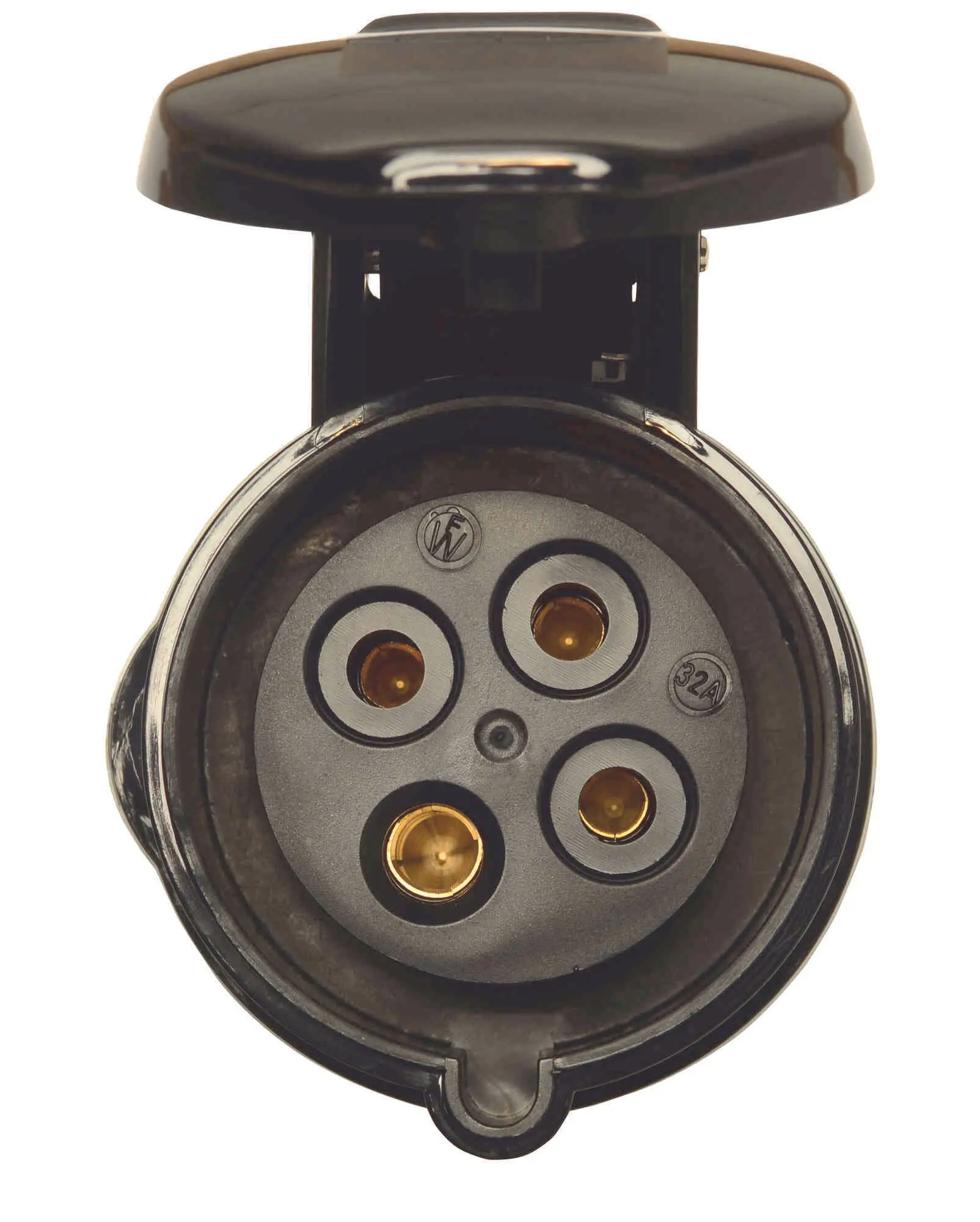 Produktfoto 1 von Anbaudose schräg 32A 4P 500V 7h IP67