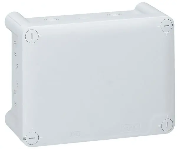 Produktfoto 1 von Abzweigdose Plexo, 155x110x74mm , IP 55, m.Vorprägung