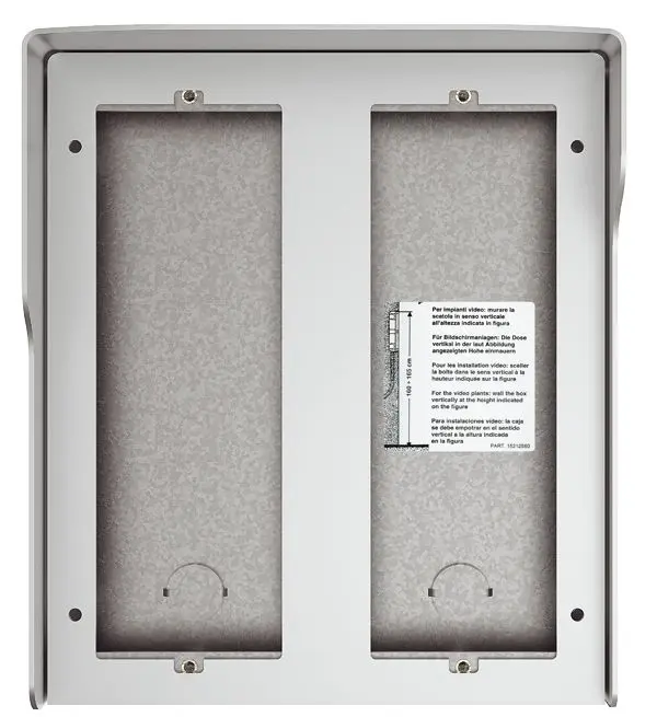 Produktfoto 1 von 6-moduliger APkasten, 2-reihig, Allmetal