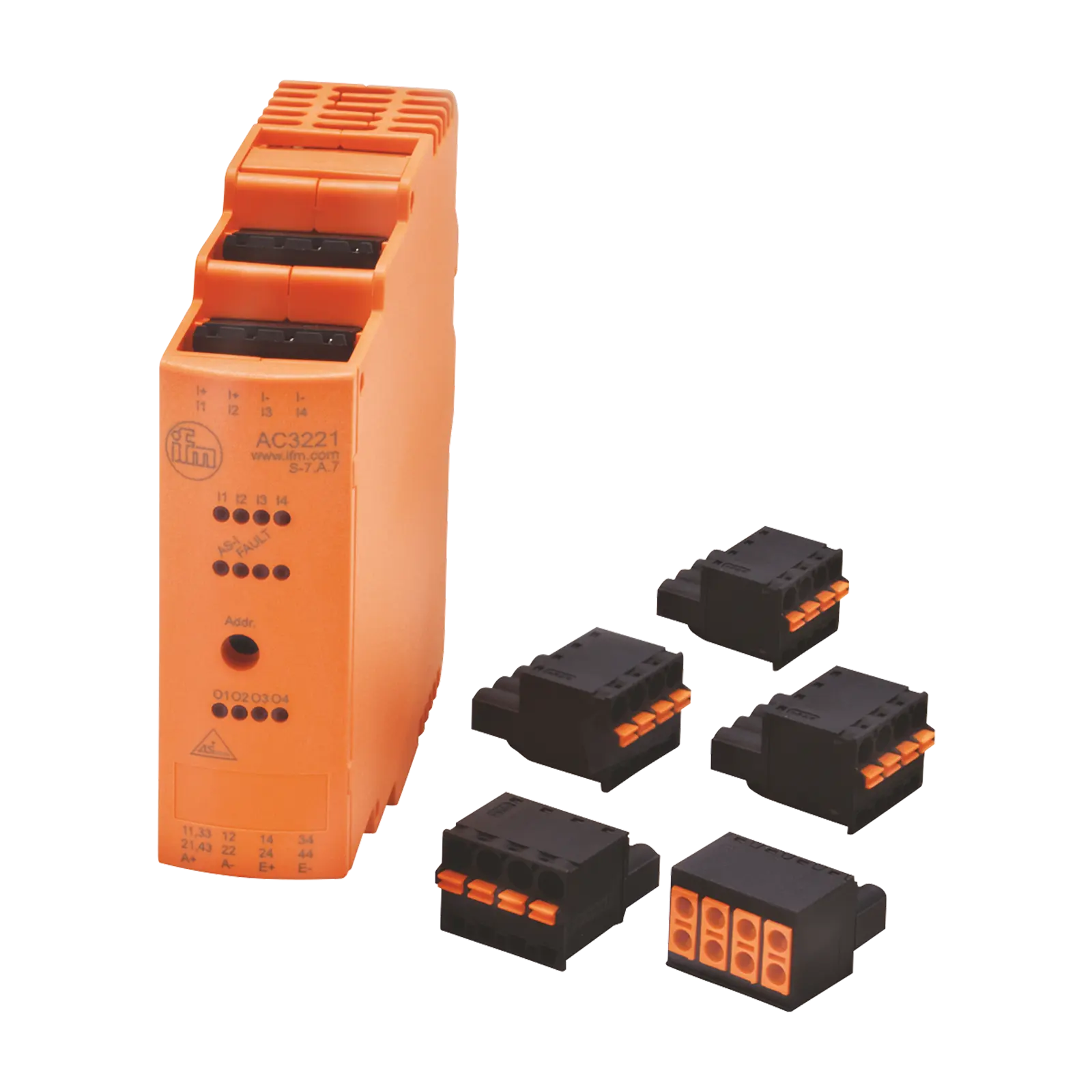 Produktfoto 1 von AS-i Ein-/Ausgangsmodul SmartL25 4DI 4DO R C Anschlussklemmen IP20