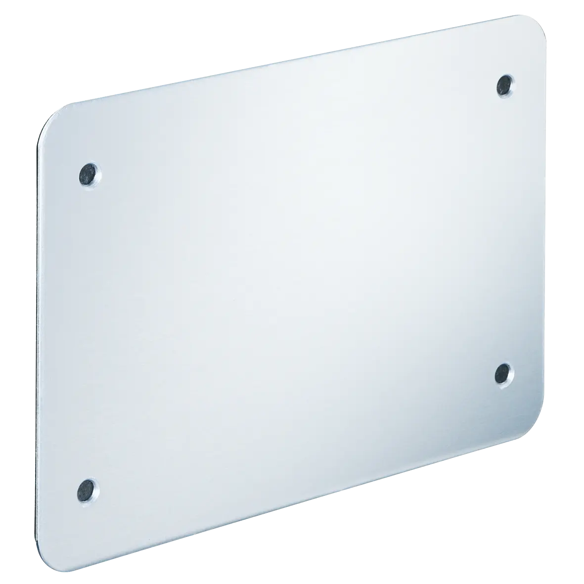 Produktfoto 1 von Abschluss-Feuchtraumdeckel, Aluminium 185 x 130 x 4 mm