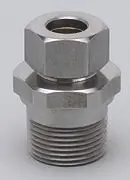 Produktfoto 1 von Klemmverschraubung D=39 L=53mm Sens.:D=16mm 1z NPT FKM 0,5bar
