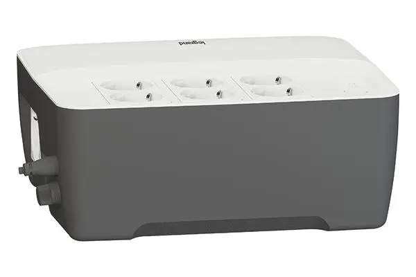 Produktfoto 1 von USV-Anlage 600VA360W, Line Interactive, Überbr.Zeit 5min, 6xSchuko