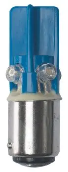 Produktfoto 1 von LED-Leuchtmittel 24V AC/DC blau 0,065A